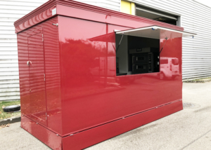 novakiosk kiosque pizza remorque food truck pizza