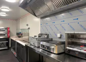 Kiosque snack camping