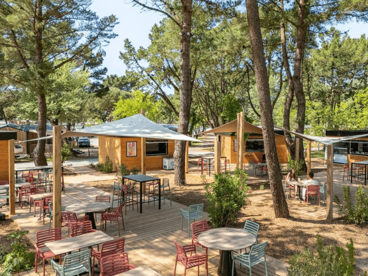 Kiosque pizzas four électrique sandaya