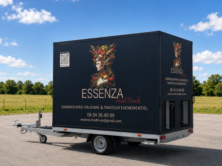 REMORQUE FOODTRUCK TRAITEUR