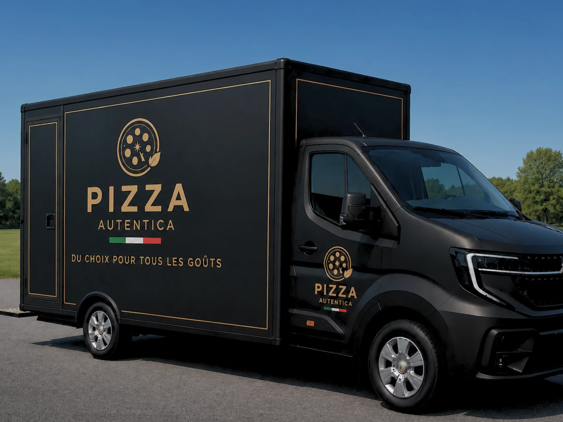 camion food truck pizza novakiosk